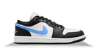 air jordan 1 low black university blue