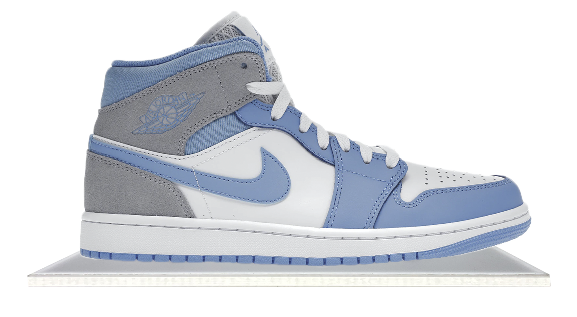 Air Jordan 1 Mid University Blue Grey – Takeoff Copenhagen Air Jordan 1 Mid University Blue Grey – Takeoff Copenhagen