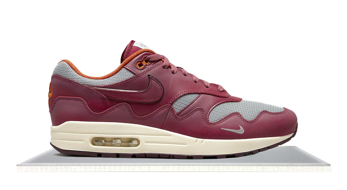 Air Max 1 x Patta Waves Rush Maroon