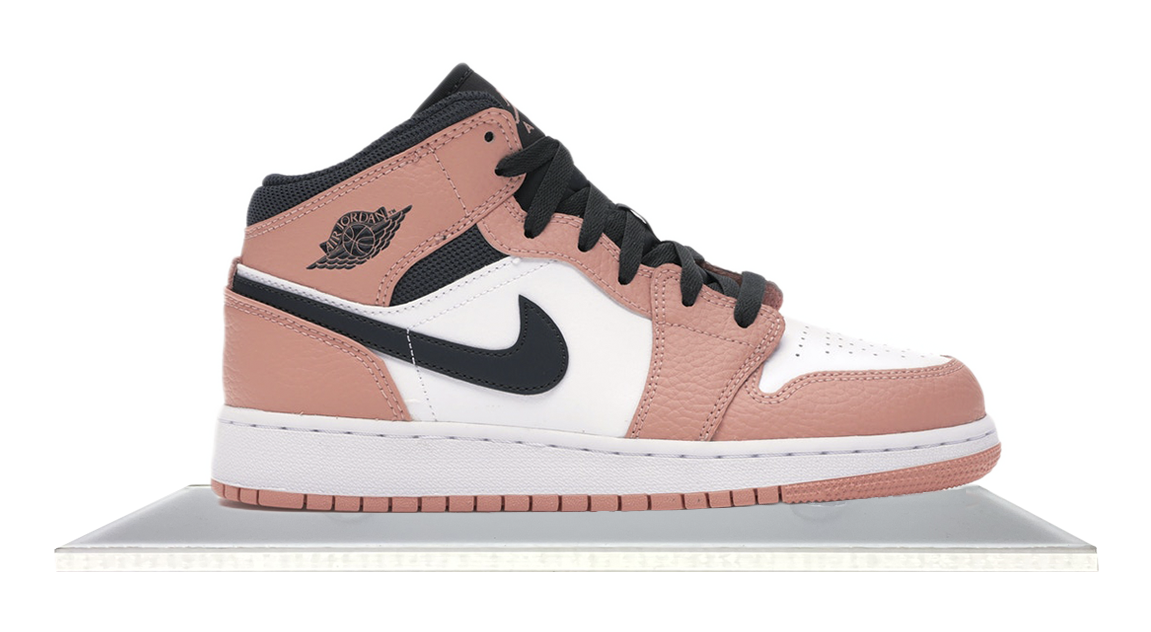 Aj1 pink black clearance