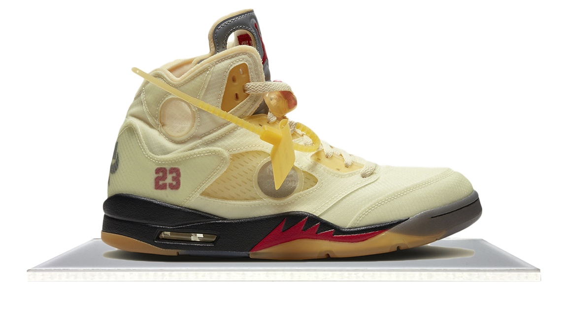 Air Jordan 5 Off White Sail