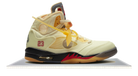 Air Jordan 5 Off White Sail