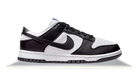 dunk low black white nature